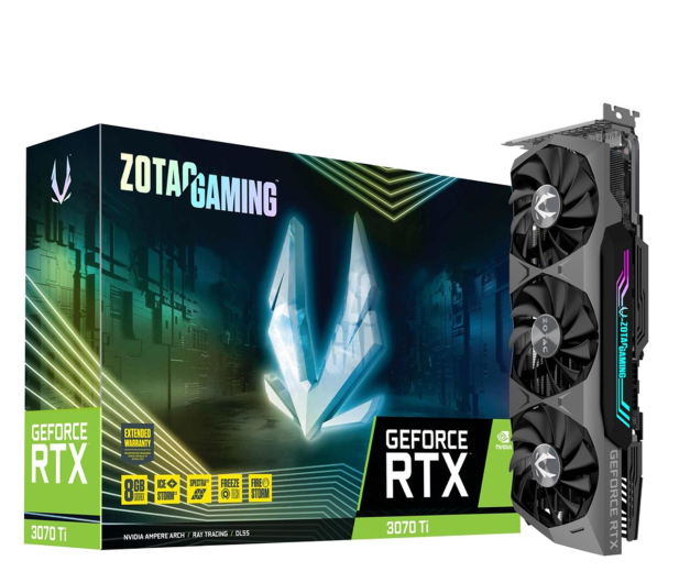 Zotac GeForce RTX 3070 Ti Gaming 8GB GDDR6X - 1115577 - zdjęcie